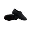 Tenmix Ladies Non-Slip Jazz Shoe Mens Practice Comfort Performance Breathable Dance Shoes Black Room 8.5