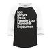 Shop4Ever Men s Inspirational Black Women Leaders Raglan Baseball Shirt XX-Large Black/White