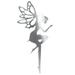 Zinc Elf Rust Decorative Patina Garden Stake Metal Garden Decoration Garden Decoration Rust Look