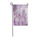KDAGR Pink Orchid Abstract Floral Watercolor Grunge Purple Splash Artistic Beautiful Garden Flag Decorative Flag House Banner 28x40 inch