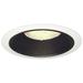 Juno 6 Line Voltage Blanc Black Baffle Recessed Light Trim