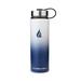 24oz (Fluid Ounces) Wide Mouth Hydro Cell Stainless Steel Water Bottle Navy/White