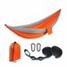 Portable Hammock Single Or Double Hammock Camping Accessories For Outdoor Indoor W/ Tree Straps