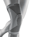 2-Pack Graphene Knee Pads Neenca Medical Knee Brace Unisex Light Grey Size M