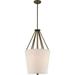 Nuvo Pendant Fixture 3L 17 Bronze 60-5899