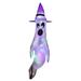 New Halloween Decorations Ghost Windsocks LED Light Hanging Spooky Flag Wind Streamer