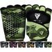 RDX Weight Lifting Gloves Grips Gym Fitness Workout Anti Slip Ventilated Open Back Gripper Strength Training HIIT Exercise Deadlift Men Women Cycling Rowing Climbing Hanging Pull Ups Gymnastics