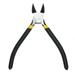 LODESTAR Japan Type High-carbon Steel Nippers Diagonal Cutting Plier Jewelry Electrical Wire Nipper 150mm 6 Cable Cutting Side Snips Hardware Tool