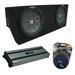 05-14 Ford Mustang Coupe Kicker CompR CWR12 Dual 12 Custom Sub Box HA-A1500.1