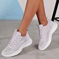 Women Shoes Sneaker For Women Fly Woven Mesh Running Shoes Tennis Walking Breathable Sneakers Fashion Sport Shoes Knit Running Shoes Purple 6.5