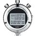Silent Stopwatch Digital Stopwatch with Countdown Timer 100 Lap Memory Large Display with Lanyard for Sports Coach Referee Fitness Testing