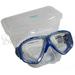 Scuba Blue Isla Low volume Free Dive Blue Silicone Mask with Box