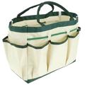 Gpoty Garden Tool Bag 600D Oxford Cloth Heavy Duty Garden Tool Holder Tote Bag Large Capacity Garden Tool Storage Organizer Pouch with Multiple Pockets for Gardening Yard Lawn Work