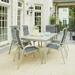 Homestyles Captiva Gray 7 Piece Outdoor Dining Set