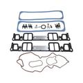 Lower and Upper Intake Manifold Gasket Set - Compatible with 1996 - 2002 Chevy Express 1500 1997 1998 1999 2000 2001