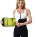 Waist Trainer Belt Promotes Sweat Wrap Exercise Belt Women Men Fitness Workout Belt Abdominal Trainers Back Support with Pocket for Cell Phone