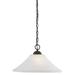 Thomas Lighting - Elipse - One Light Pendant-Painted Bronze Finish