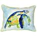 Blue Sea Turtle Large Indoor/Outdoor Pillow 16x20