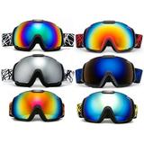 Cloud 9 - Snow Goggles Wildcat Adult Anti-Fog Wide Angle Framless UV400 Snowboarding Ski in Green (1 Pair only choose your color)