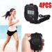 4PCS Digital Stopwatch Chronograph with Wristband Alarm Am Pm 24h Sport Runner Wristwatch
