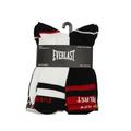 6 Pairs Everlast Men s Crew Socks Socks Size 10-13 Shoe Size 6-12 (Assorted Colors) (Assorted)