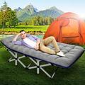 Slsy Folding Camping Cots with 2 Sided Mattress Carry Bag 75 *28 Folding Cot Sleeping Cot Tent Cot Supports up to 880 lbs