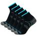 5 Pairs of Men Women Light Compression Sports Running Socks Sports Running Socks Low Cut No Show Socks Women 5 Year Old Girl Clothing Socks for Girls 6-8 Years Woman Medium Womens Low Cut No Show