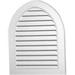 Duraflo 626110-00 Gable Vent 22 in L x 16-1/2 in W Rough Opening Polypropylene White