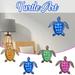 Folzery Garden Tortoise Art Outdoor Garden Backyard Metal Animal Decoration Gift 4PC