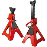 Big Red Steel Jack Stands 12 Ton (24 000 lb) Capacity Car Jack Stand Red 1 Pair W412