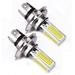 2x6000k H4 Hb2 9003 Super White Cob Led Energy Saving Headlight Fog Lights Bulbs