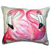 Betsy Drake HJ636 16 x 20 in. Betsys Flamingos Large Indoor & Outdoor Pillow