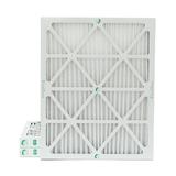 3 Pack of 15x20x2 MERV 10 Pleated 2 Inch Air Filters by Glasfloss. Actual Size: 14-1/2 x 19-1/2 x 1-3/4