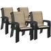 Costway Set of 20 Patio Dining Chair stackable Camping Garden Deck No Assemble
