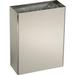 Bobrick ClassicSeries Stainless Steel Wall Mount Trash Can 6-2/5 Gallon