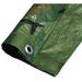 8 X 20 Jungle Green Camouflage Poly Tarp 8 Mil (Finished Size 7 .6 X 19 .6)