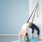 Enlightened Aerial Yoga Rope Open Hip Stretch Yoga with Inverted Rope Pull Stretch Belt Splits Lower Waist Trainer