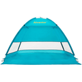 Alvantor Beach Tent Coolhut Plus Beach Umbrella Outdoor Sun Shelter Cabana Automatic Instant Pop-Up UPF 50+ Sun Shade Portable Camping Canopy Easy Set Up Light Weight Windproof