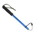 Telescopic Fishing Gaff Fishing Gaff Stainless Steel Fishing Hook Portable Sea Fishing For Fishing Lover Fishing Lake Fishing Bleu 120CM