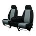 CalTrend Front NeoSupreme Seat Covers for 2005-2010 Toyota Sienna - TY197-08NN Light Grey Insert with Black Trim