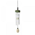 Wood Small Wind Chimes with Deep Tone Aluminum Outdoor for Garden Yard Patio and Lawn