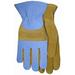 Midwest Quality Gloves 187PER-M Suede Pigskin Leather Palm Glove Medium Each