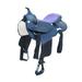 15 Western Horse Cordura Trail Barrel Pleasure Horse Saddle Purple 49104BK