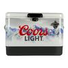 Coors-Light Ice Chest 51 L (54 Qt) Cooler with Bottle Opener