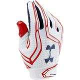 Under Armour Men s Swarm State Pride Football Gloves Blue \ Red \ White XL - US