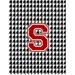 Carolines Treasures Houndstooth Black Initial S Monogram Flag Garden Size