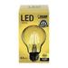 2Pc Feit Electric Filament A19 E26 (Medium) LED Bulb Yellow 30 W 1 pk