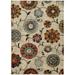 Avalon Home Sadie Floral Transitional Area Rug Off-White