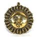 eSplanade Ideal Gift - Beautiful Sun (Surya) Face Murti Idol Statue Sculpture Wall Hanging Decor of Brass (6.25 )