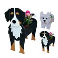 Travelwant Cute Dog Planter Plant Pot Flower Pot for Garden Decoration Plant Container Holder for Outdoor Indoor Plants Storage Container